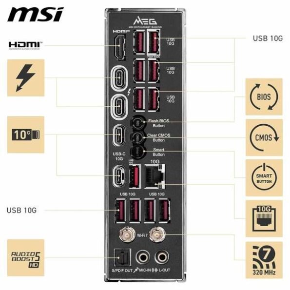 MSI Mainboard MEG Z890 ACE