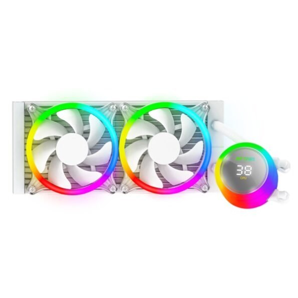 Ant Esports ICECHROMA-240 ARGB COOLER WHITE