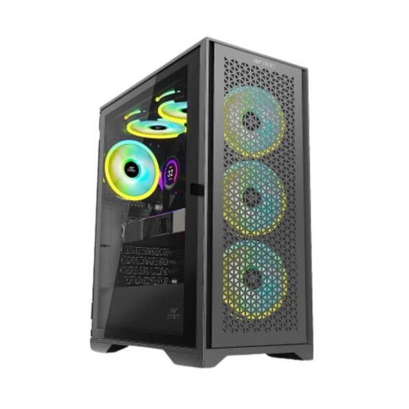 Ant Esports ICE-4000 RGB Black ( Computer Chassis Without Power Supply )