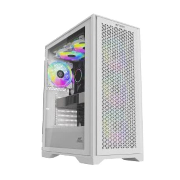 Ant Esports ICE-4000 RGB White ( Computer Chassis Without Power Supply )