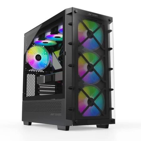 Ant Esports ICE-5000 RGB Black ( Computer Chassis Without Power Supply )