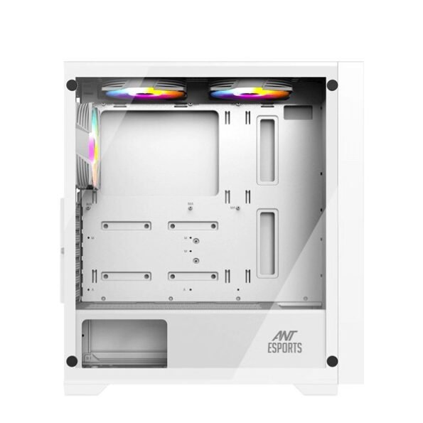 Ant Esports SX7 Auto RGB (ATX) Mid Tower Cabinet (White)