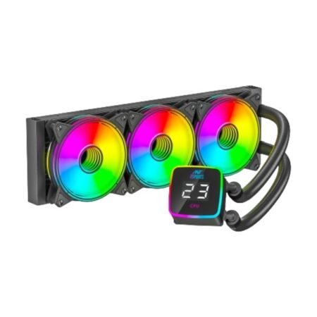 Ant Esports ICEFLOW-360 ARGB COOLER WITH BLACK TUBE