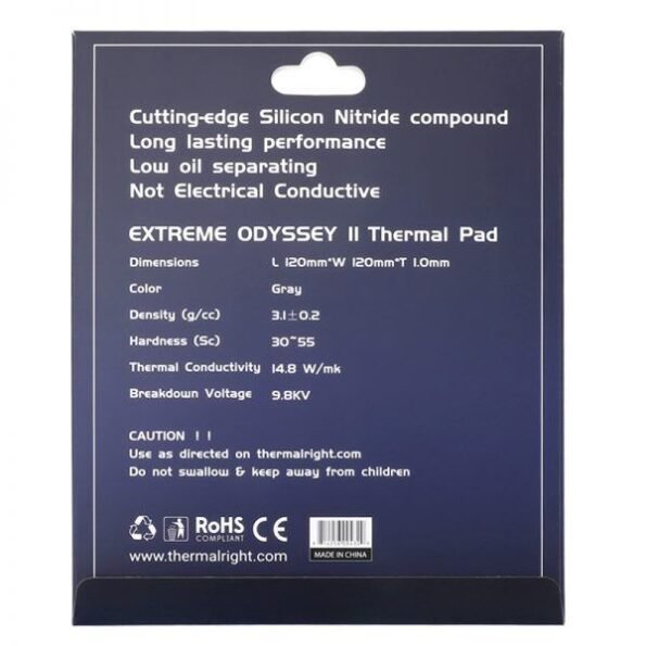 THERMALRIGHT EOII PAD 120x120x1.0mm