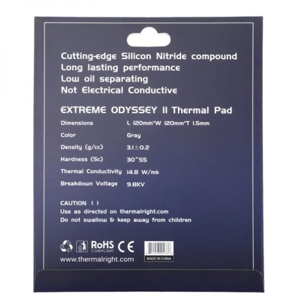 THERMALRIGHT EOII PAD 120x120x1.5mm