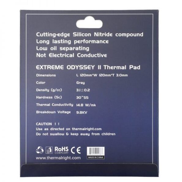 THERMALRIGHT EOII PAD 120x120x3.0mm