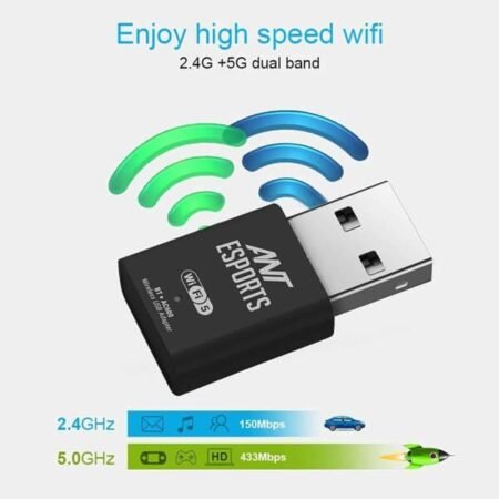 ANT ESPORTS WIRELESS USB DONGGLE(AE600B) WITH CD