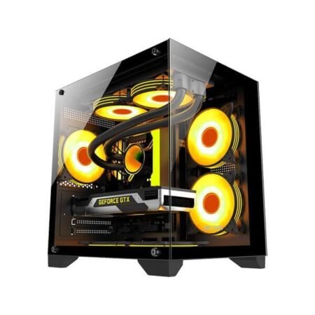 Ant Esports Chassis CRYSTAL Z2 Black ( Chassis Without Power Supply )