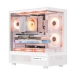 Ant Esports Chassis Crystal X6- White(Chassis Without Power Supply)