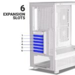 Ant Esports Chassis Crystal X6- White(Chassis Without Power Supply) 1(1)