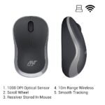 Ant Value FKAPU03 Silent Wireless Optical Mouse Black 1(1)