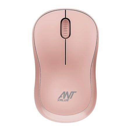 Ant Value FKAPU03/Silent Wireless Optical Mouse(2.4GHz Wireless,Rose,Gold)