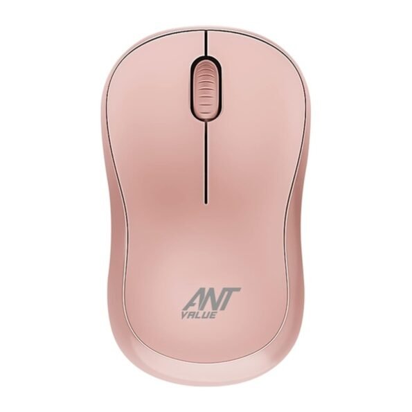 Ant Value FKAPU03/Silent Wireless Optical Mouse(2.4GHz Wireless,Rose,Gold)