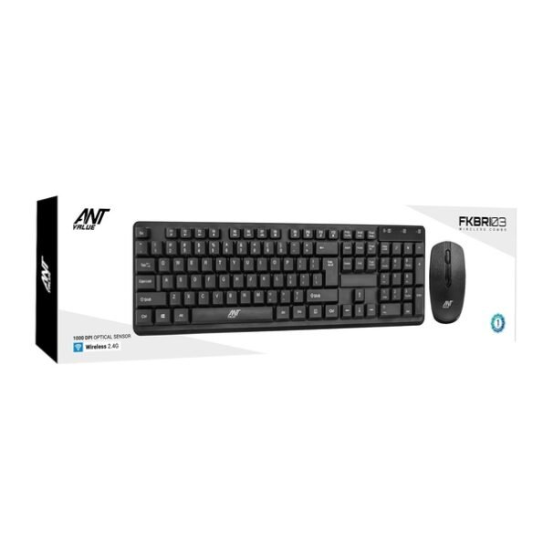 Ant Value FKBRI03 Wireless Keyboard & mouse combo