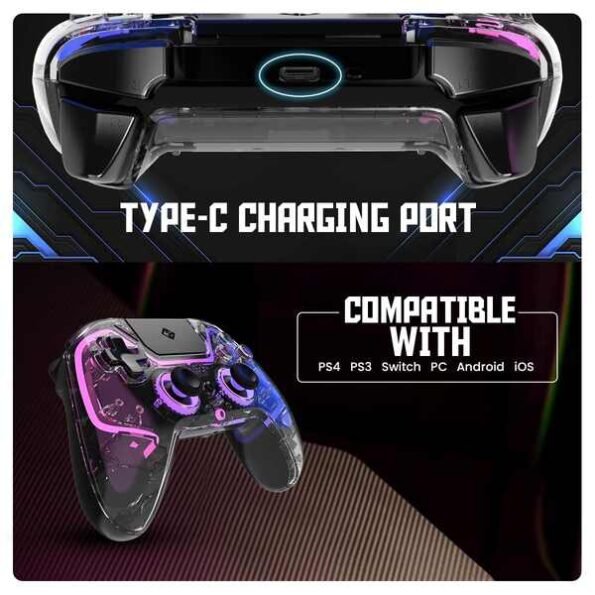 COSMIC BYTE QUANTUM WIRED+WIRELESS GAMEPAD