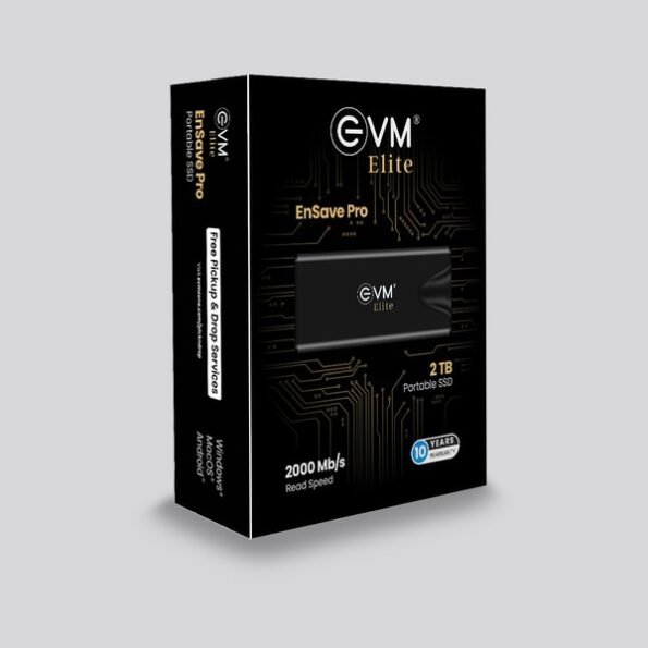 EVM ELITE ENSAVE PRO 2TB EXTERNAL SSD