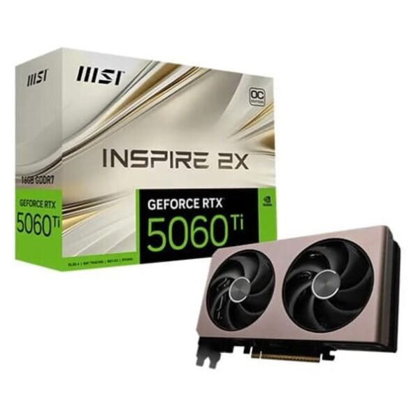 MSI GeForce RTX 5060 Ti 16G INSPIRE 2X OC