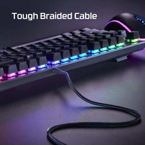 HYPERX ALLOY MKW100 RGB KEYBOARD