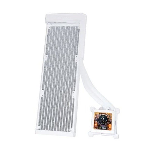 Lian Li HydroShift LCD 360 WHITE Cooler With Heatsink 1(1) Lian Li HydroShift LCD 360 WHITE Cooler With Heatsink