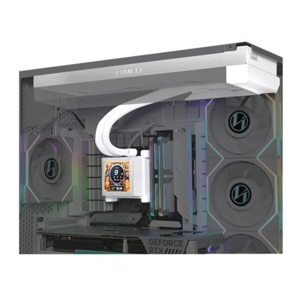 Lian Li HydroShift LCD 360 WHITE Cooler With Heatsink 3(1) Lian Li HydroShift LCD 360 WHITE Cooler With Heatsink