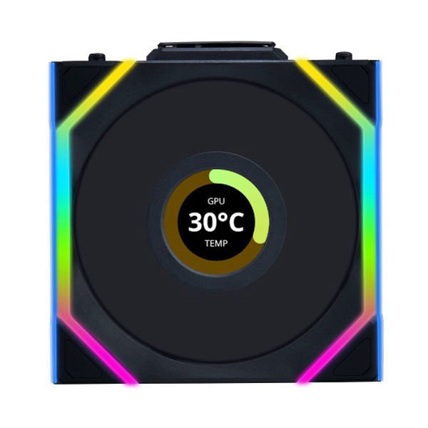 Lian Li UNI FAN SL W..._imresizer(10) Lian Li UNI FAN SL WIRELESS LCD 12SLLCD1W3B
