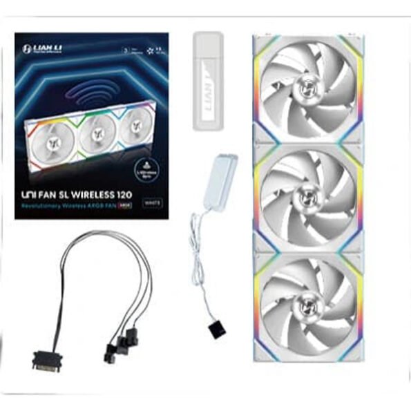 Lian Li UNI FAN SL WIRELESS 120-3 12SL1W3W