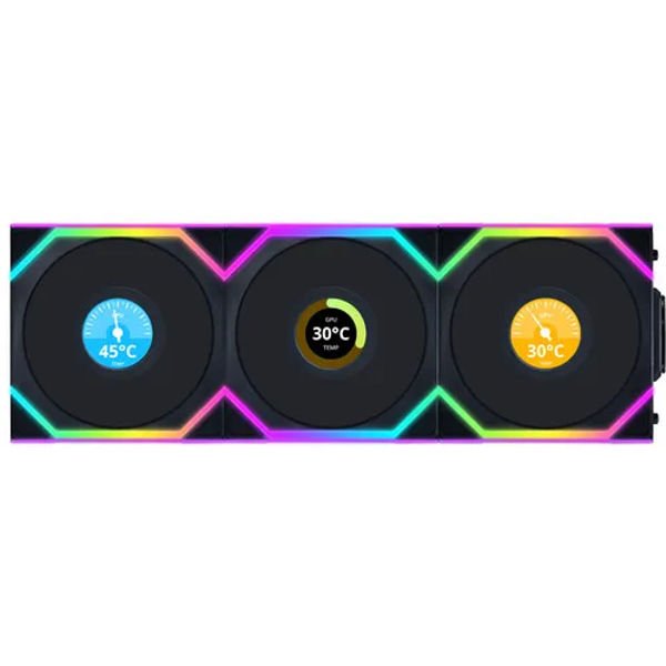 Lian Li UNI FAN SL W..._imresizer(9) Lian Li UNI FAN SL WIRELESS LCD 12SLLCD1W3B