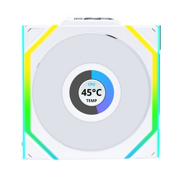 Lian Li UNI FAN SL WIRELESS LCD 12RSLLCD1W3W 2(1) Lian Li UNI FAN SL WIRELESS LCD 12RSLLCD1W3W