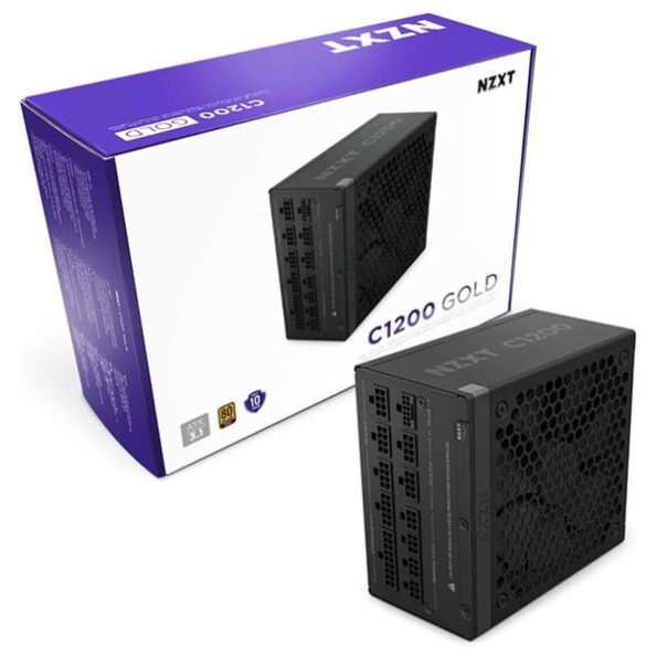 NZXT ATX 3.X 1200 Watt 80 Plus Gold Fully Modular