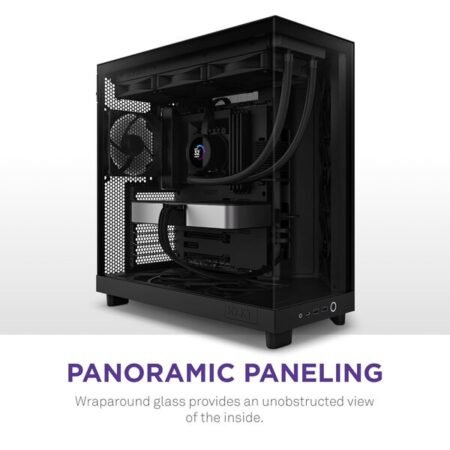 NZXT Chassis H6 Flow Compact Dual-chamber ATX Case