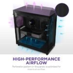 NZXT Chassis H6 Flow Compact Dual-chamber ATX Case 1(1)