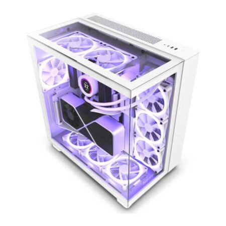 NZXT Chassis H9 Elite Edition ATX Mid Tower Chassis White