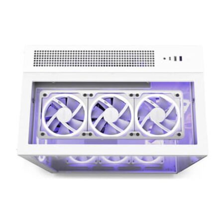 NZXT Chassis H9 Elite Edition ATX Mid Tower Chassis White