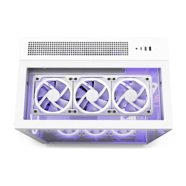 NZXT Chassis H9 Elite Edition ATX Mid Tower Chassis White