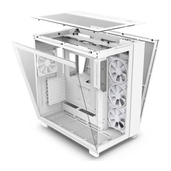 NZXT Chassis H9 Elite Edition ATX Mid Tower Chassis White