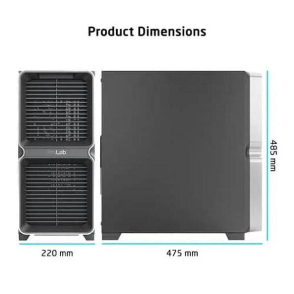 Prolab Design AI828 Mid Tower Workstation Case