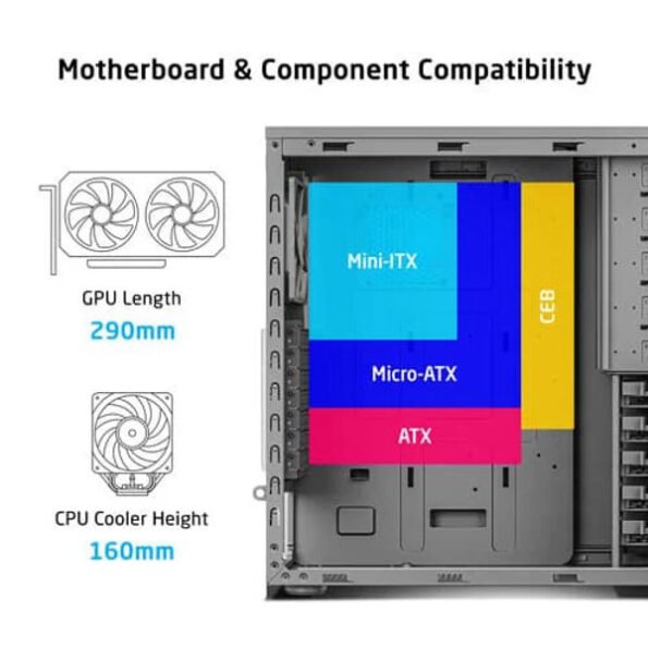 Prolab Design AI838 Mid Tower Workstation Case