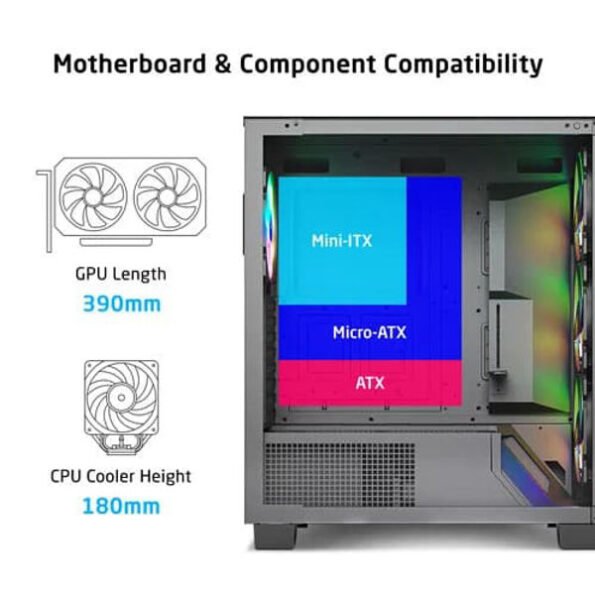 Prolab Design AI848 Mid Tower Computer Case