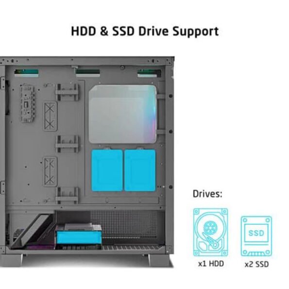 Prolab Design AI848 Mid Tower Computer Case