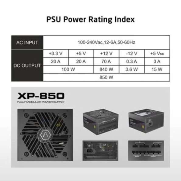 Prolab Design XPower XP-850 Gold Power Supply Unit