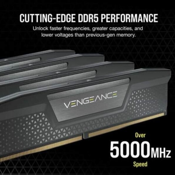 CORSAIR VENGEANCE 64GB(32X2)6000MHZ DDR5 CL40