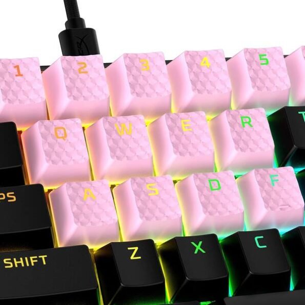HYPERX RUBBER KEYCAPS-PINK