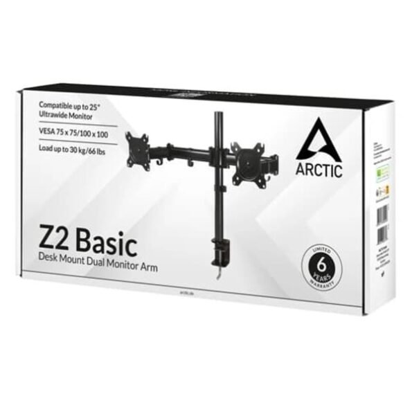 ARCTIC Z2 Basic (Desk Mount Dual Monitor Arm)