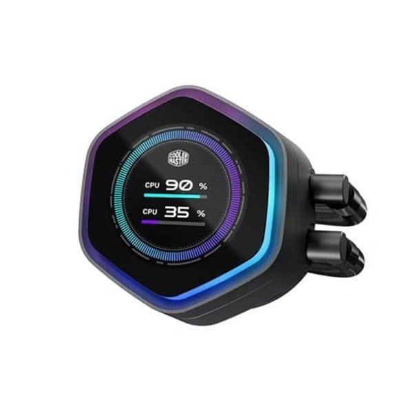 Cooler master Master Liquid Atmos II 360 Black LCD 2(1) Cooler master Master Liquid Atmos II 360 Black LCD
