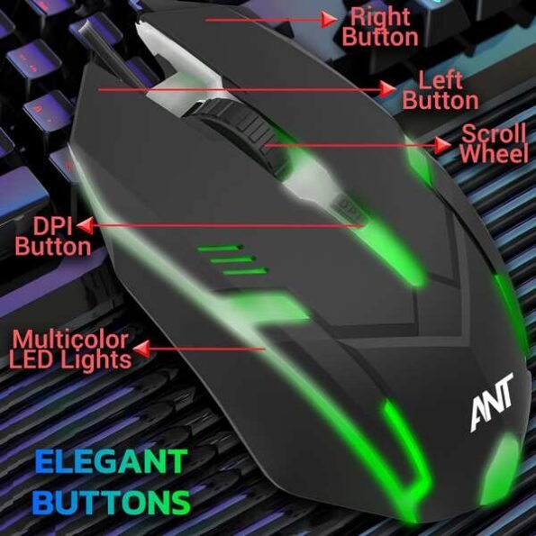 ANT ESPORTS GM46 WIRED GAMING MOUSE