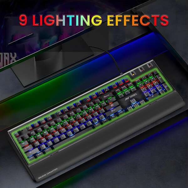 ANT ESPORTS MK3500 BACKLIT GAMING KEYBOARD 3(1) ANT ESPORTS MK3500 BACKLIT GAMING KEYBOARD