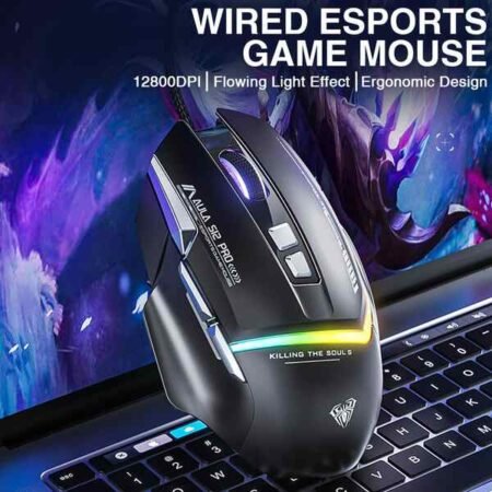 Aula S12 Pro Wired Gaming Mouse