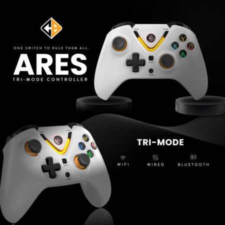 COSMIC BYTE ARES TRI-MODE CONTROLLER White
