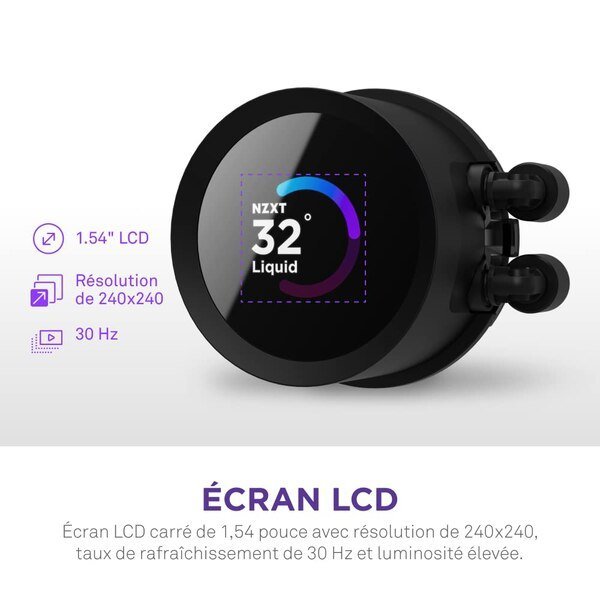 NZXT Kraken 360 - 360mm AIO liquid cooler Fans Black - Image 4
