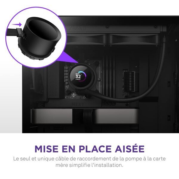 NZXT Kraken 360 - 360mm AIO liquid cooler Fans Black